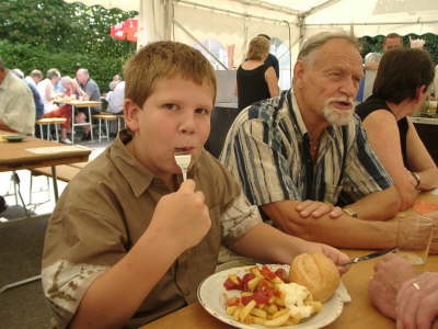 Es schmeckt.